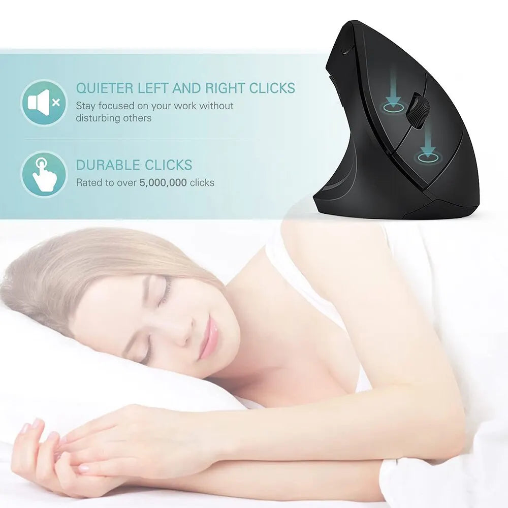 Wrist-Relief Wireless Mouse